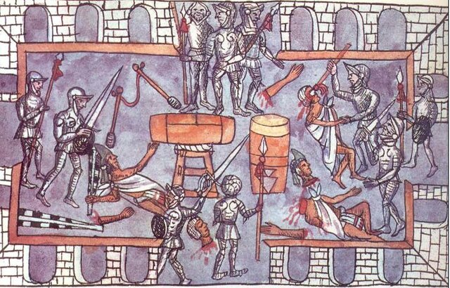 Masacre del Templo (Evento de la conquista).
