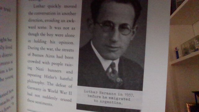 Sylvia meets Adolf Eichmann son