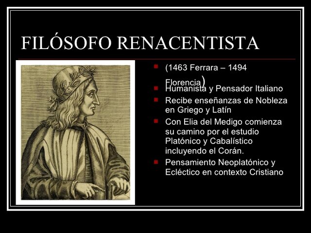 GIOVANNI PICO DELLA MIRANDOLA