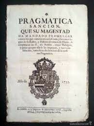 pragmática sanción