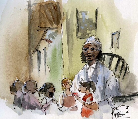 Pocas escuelas, muchos analfabetas