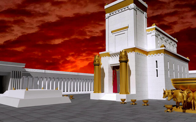 Solomon Builds the Temple