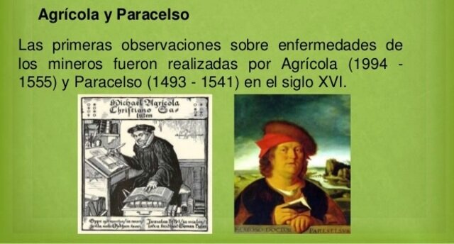 Agricola y Paracelso