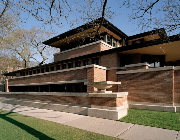 Robie House by Frank Lloyd Wright