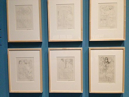 Suite Vollard por Picasso.