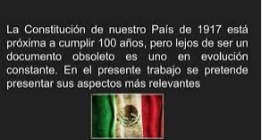 La constitución se promulga