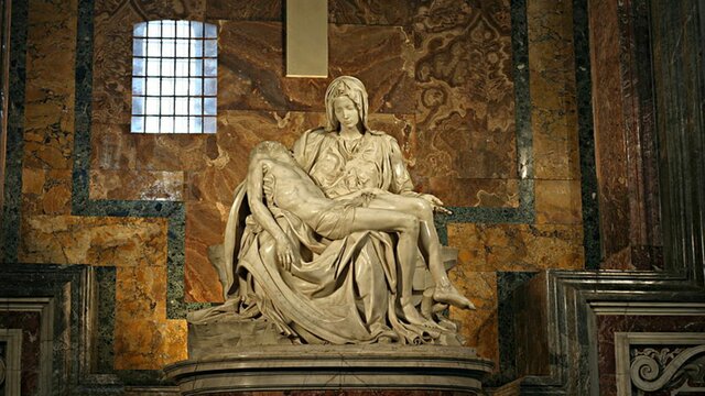 The Pieta-Michelangelo