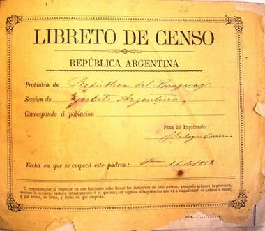 Primer Censo Nacional