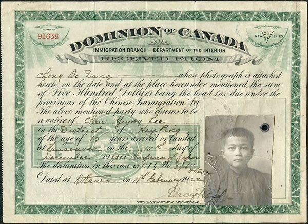 Chinese Immigration Act