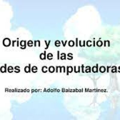 Timeline: Origen y Evolución De Las Redes De Computo 1103
