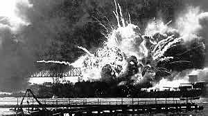 aviación japonesa atacóla flota estadounidense