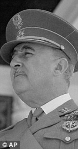 •	General Francisco Franco’s Nationalist forces take control of Madrid (Spain), where he rules until his death in 1975.