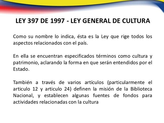 Ley 397 de 1997 sobre la protección de lenguas y culturas de los grupos étnicos