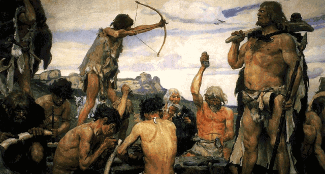 Mesolithic (13,000 BC.-8,000 BC.)