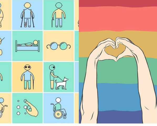 Comunidad LGTBI y Personas con discapacidad