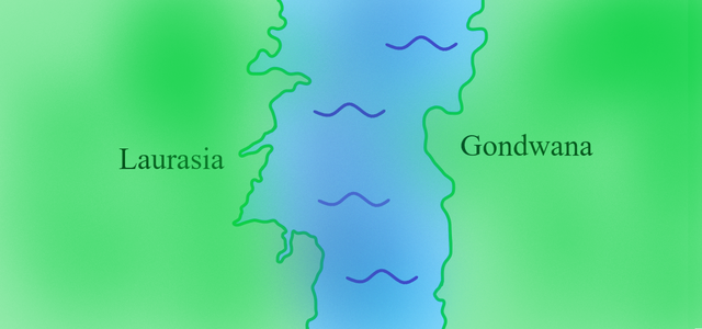 Gondwana/Laurasia are theorized by Du Toit