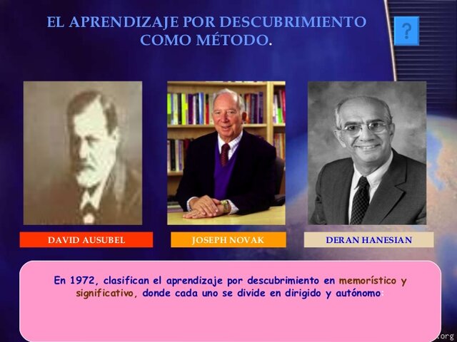 Autores: Ausubel, Novak, & Hanesian