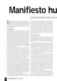 1973 Manifiesto Humanista II