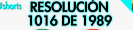 1989 ,COMOLMBIA RESOLUCION 1016