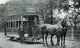 The inauguration of a tram line: