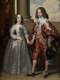 Retrato de Guillermo II de Nassau-Orange y la Princesa María