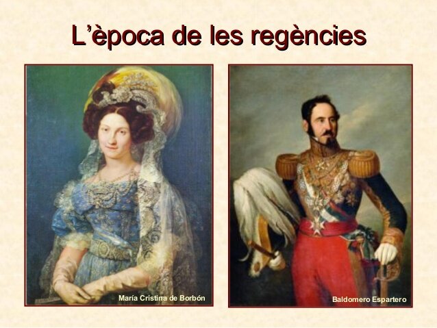L'EPOCA DE LES REGÈNCIES