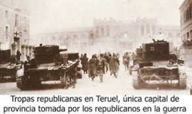 Conquista republicana de Teruel.