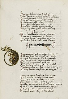 POESIA (S. XIV - XV)