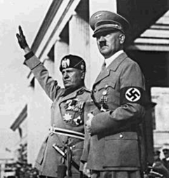 La Alemania nazi y la Italia fascista se hacen amigas