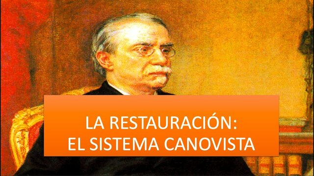 El sistema Canovista