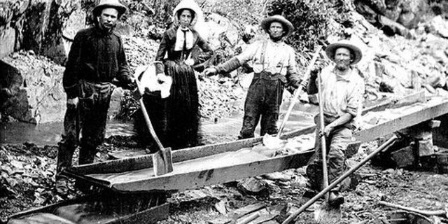 Fiebre de Oro del Oeste de Estados Unidos