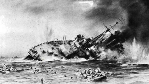 La batalla del mar de java