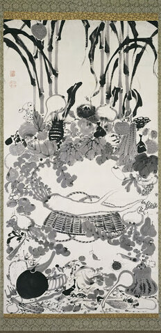 Vegetable Nirvana by Itō Jakuchū