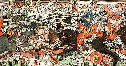 Derrota visigoda en la batalla de Vouillé