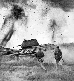 Los alemanes organizaron una ofensiva más en Kurs