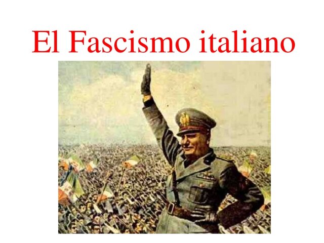El Fascismo Italiano