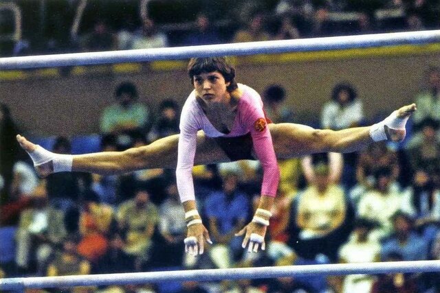 Maxi Gnauck bei den Europameisterschaften