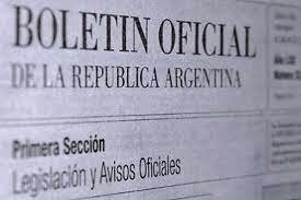 Publicación obligatoria y anticipada de Edicto en el BORA