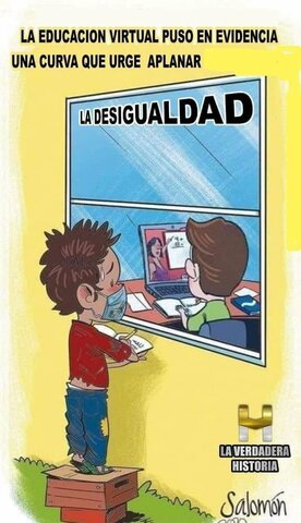 Educación virtual en medio de las desigualdades sociales