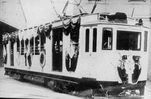 Tramways eléctrico en Caballito