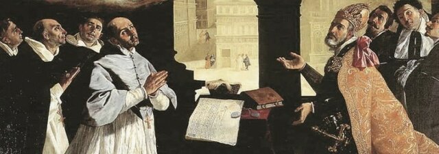 Llegada de los primeros frailes dominicos