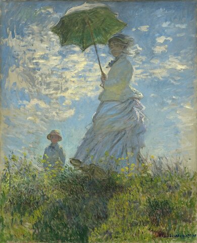 Woman with a Parasol