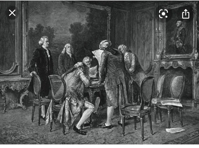 Signature du traité de Paris