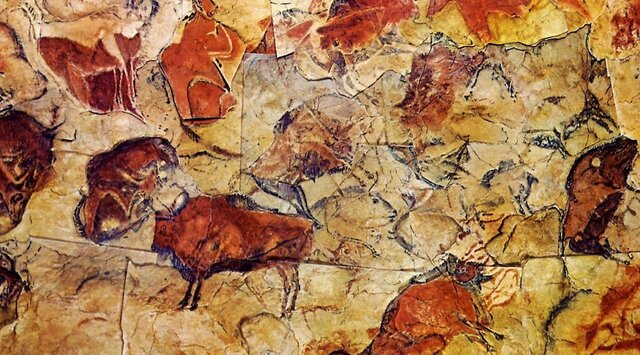 Las cuevas como soporte pictorico (pintura rupestre)