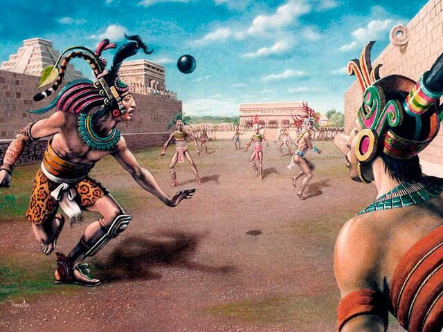 Los Mayas y los Aztecas