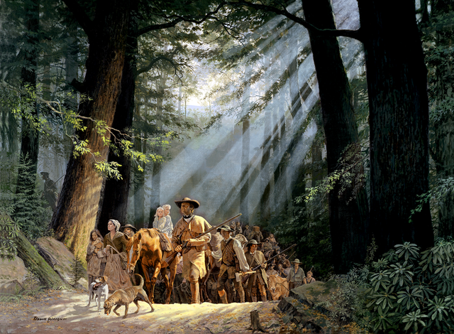 Daniel Boone y el "Wildernesss Road"