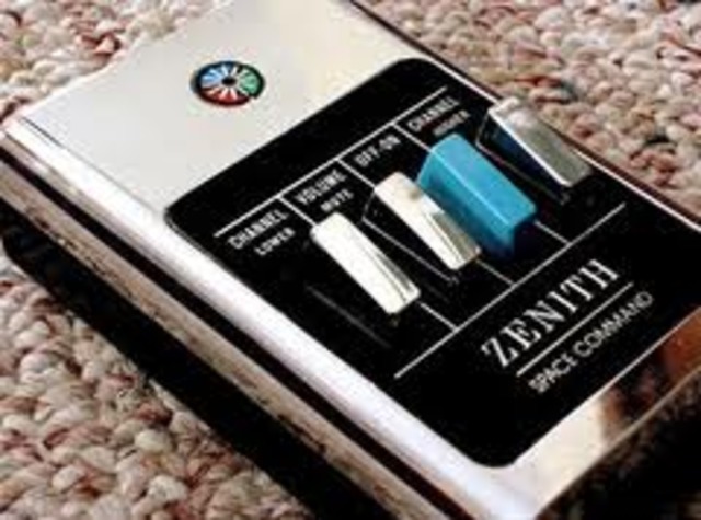 First TV remote control