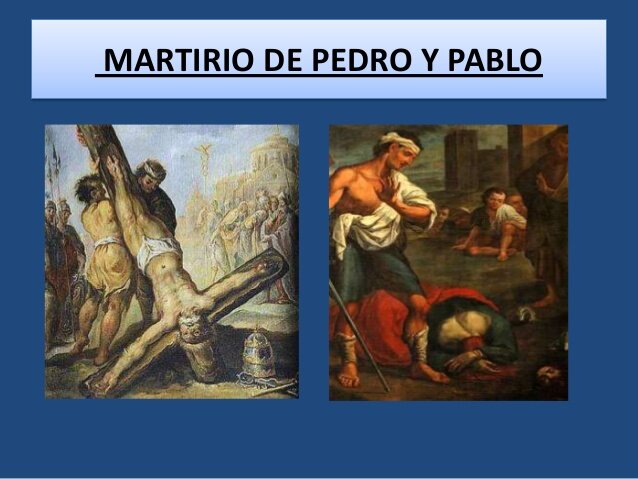 Muerte de Pedro y Pablo