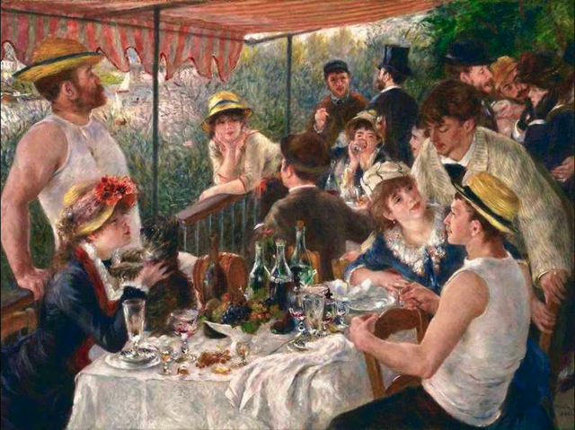 Renoir's Luncheon at the Boating Lake 1880 - 1881