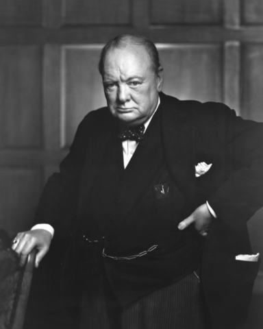 WINSTON CHURCHILL